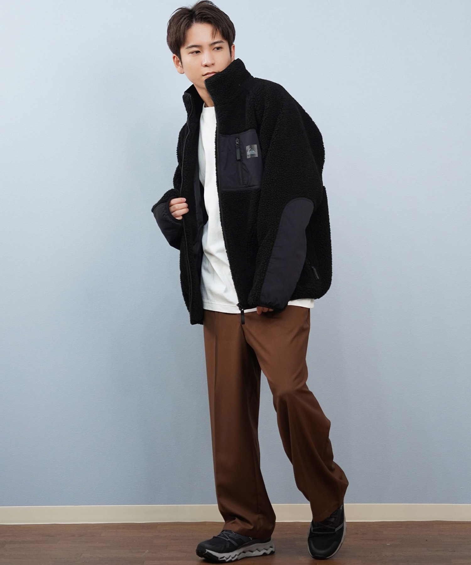 QUIKSILVER クイックシルバー ジャケット メンズ ボア 撥水 BOA JACKET