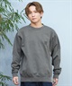 QUIKSILVER クイックシルバー トレーナー メンズ クルーネック スウェット バックプリント QS BOX CREW QPO251611M ムラサキスポーツ限定(BLK-M)
