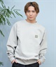 QUIKSILVER クイックシルバー トレーナー メンズ クルーネック スウェット バックプリント QS BOX CREW QPO251611M ムラサキスポーツ限定(BLK-M)