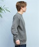 QUIKSILVER クイックシルバー トレーナー メンズ クルーネック スウェット バックプリント QS BOX CREW QPO251611M ムラサキスポーツ限定(BLK-M)
