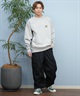 QUIKSILVER クイックシルバー トレーナー メンズ クルーネック スウェット バックプリント QS BOX CREW QPO251611M ムラサキスポーツ限定(BLK-M)