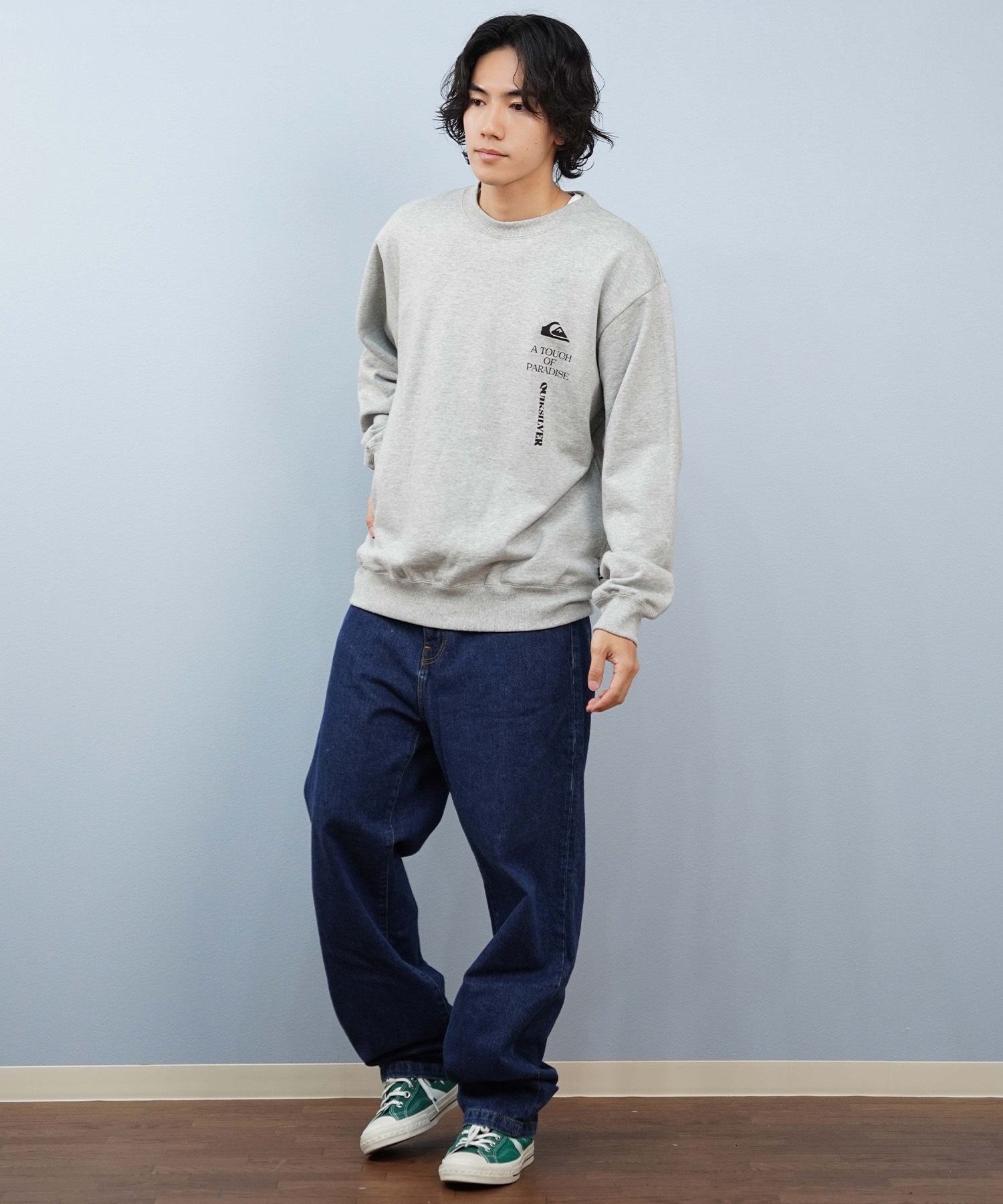 QUIKSILVER クイックシルバー トレーナー スウェット メンズ クルー