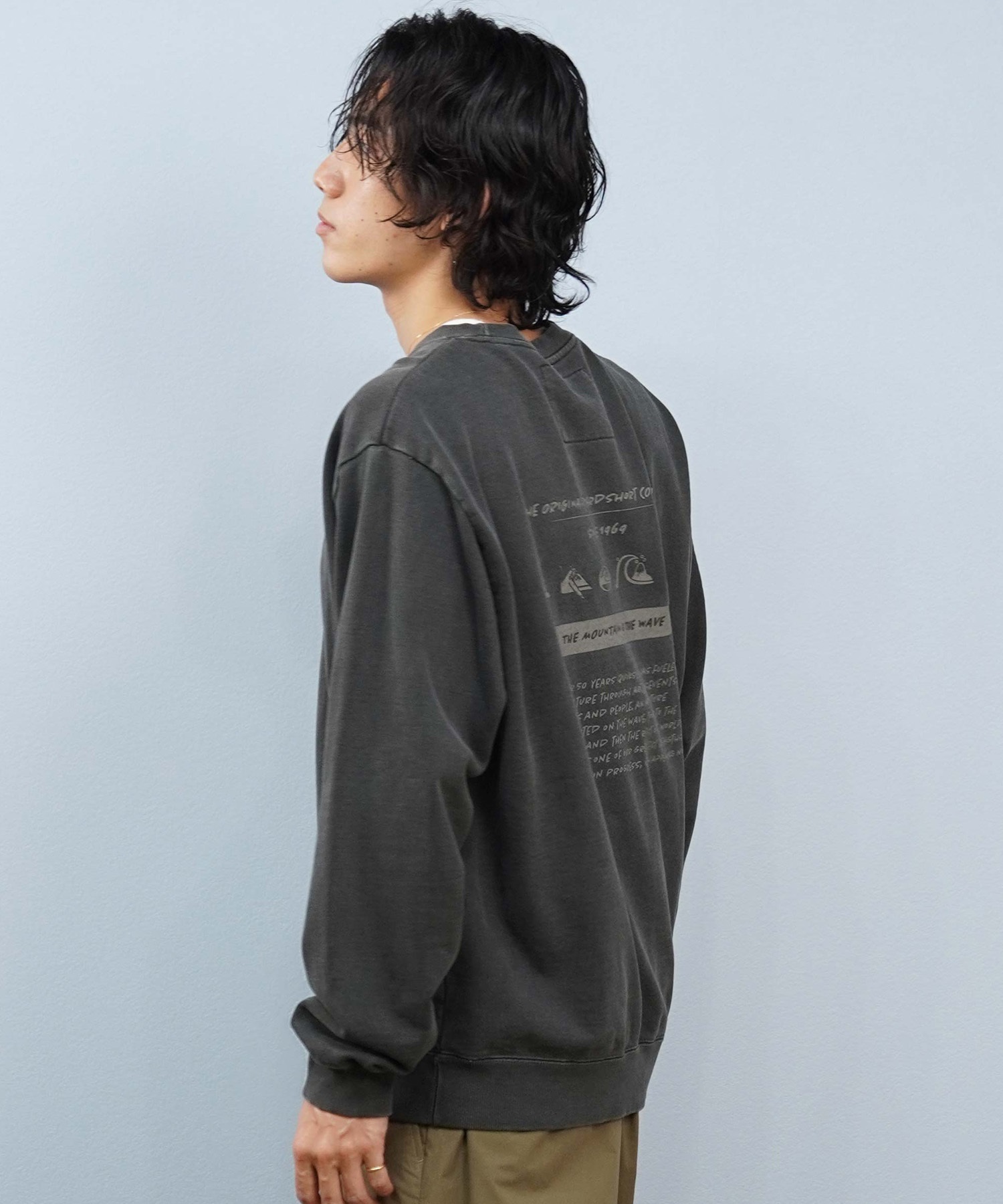 QUIKSILVER クイックシルバー トレーナー スウェット メンズ クルー