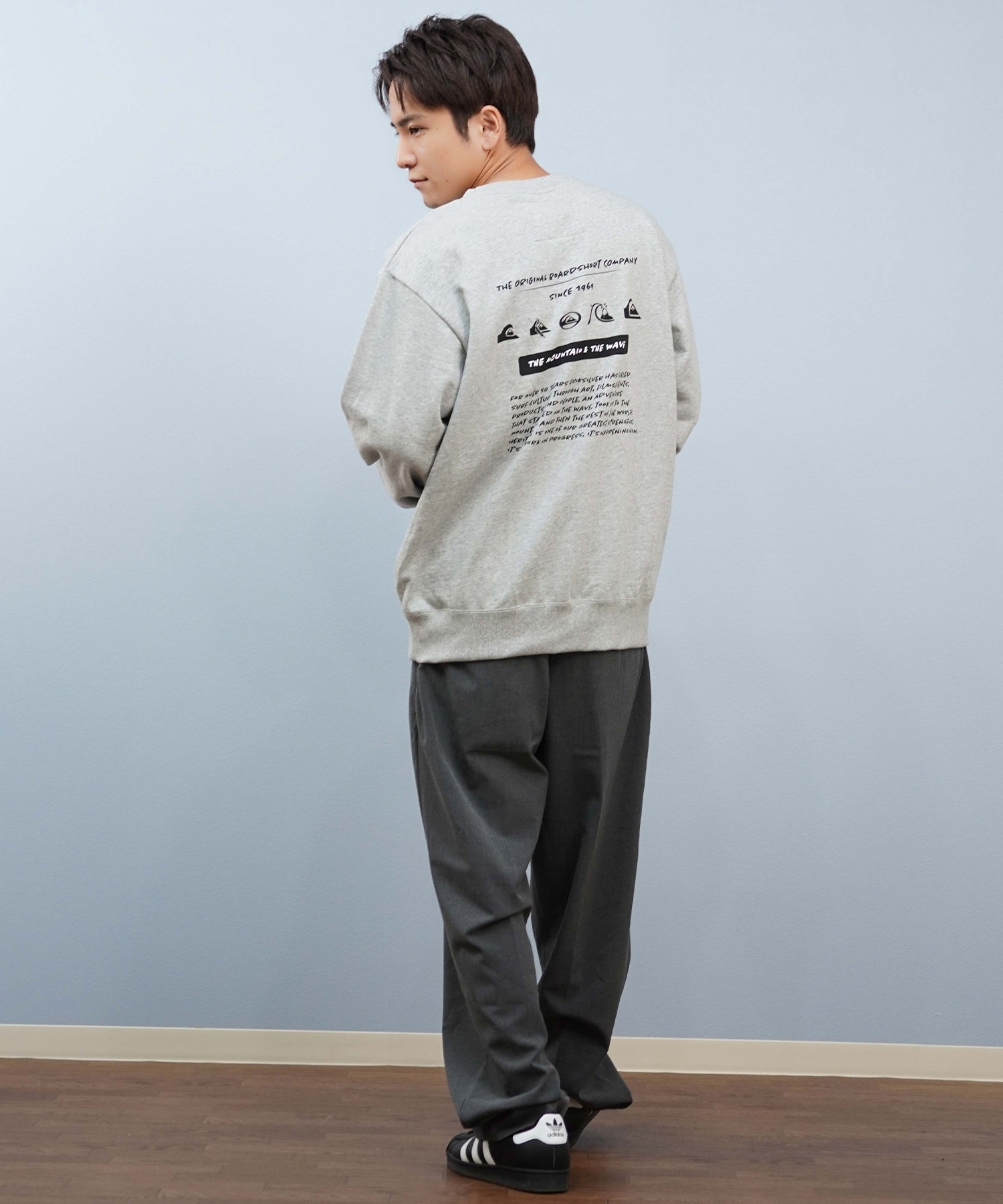 QUIKSILVER クイックシルバー トレーナー スウェット メンズ クルー