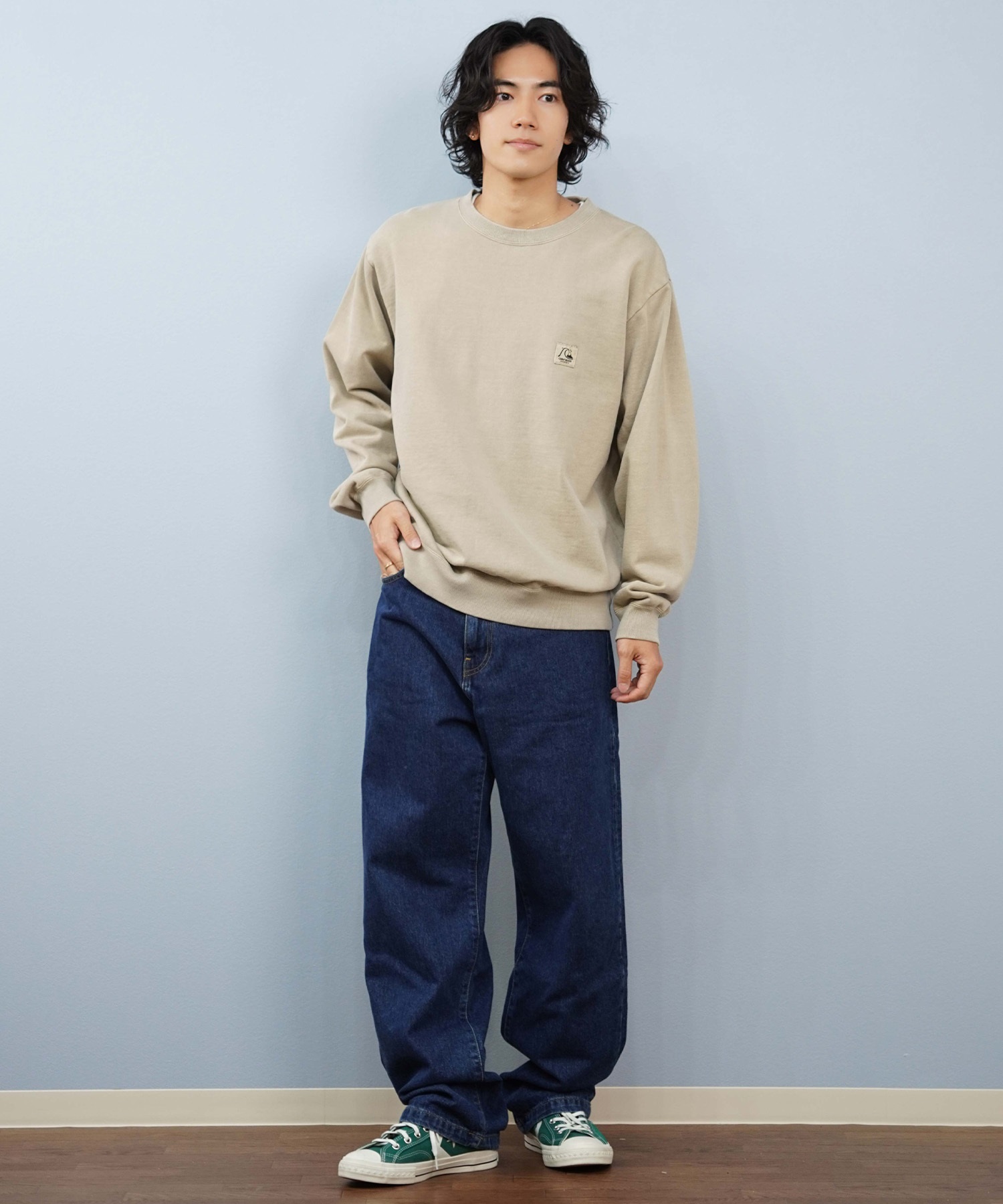 QUIKSILVER クイックシルバー トレーナー スウェット メンズ クルー
