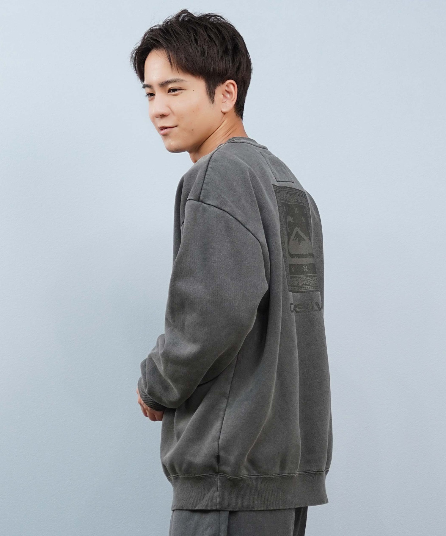 QUIKSILVER クイックシルバー トレーナー スウェット メンズ クルー