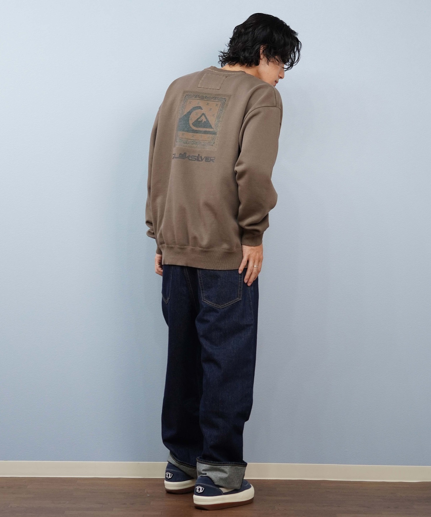 QUIKSILVER クイックシルバー トレーナー スウェット メンズ クルー
