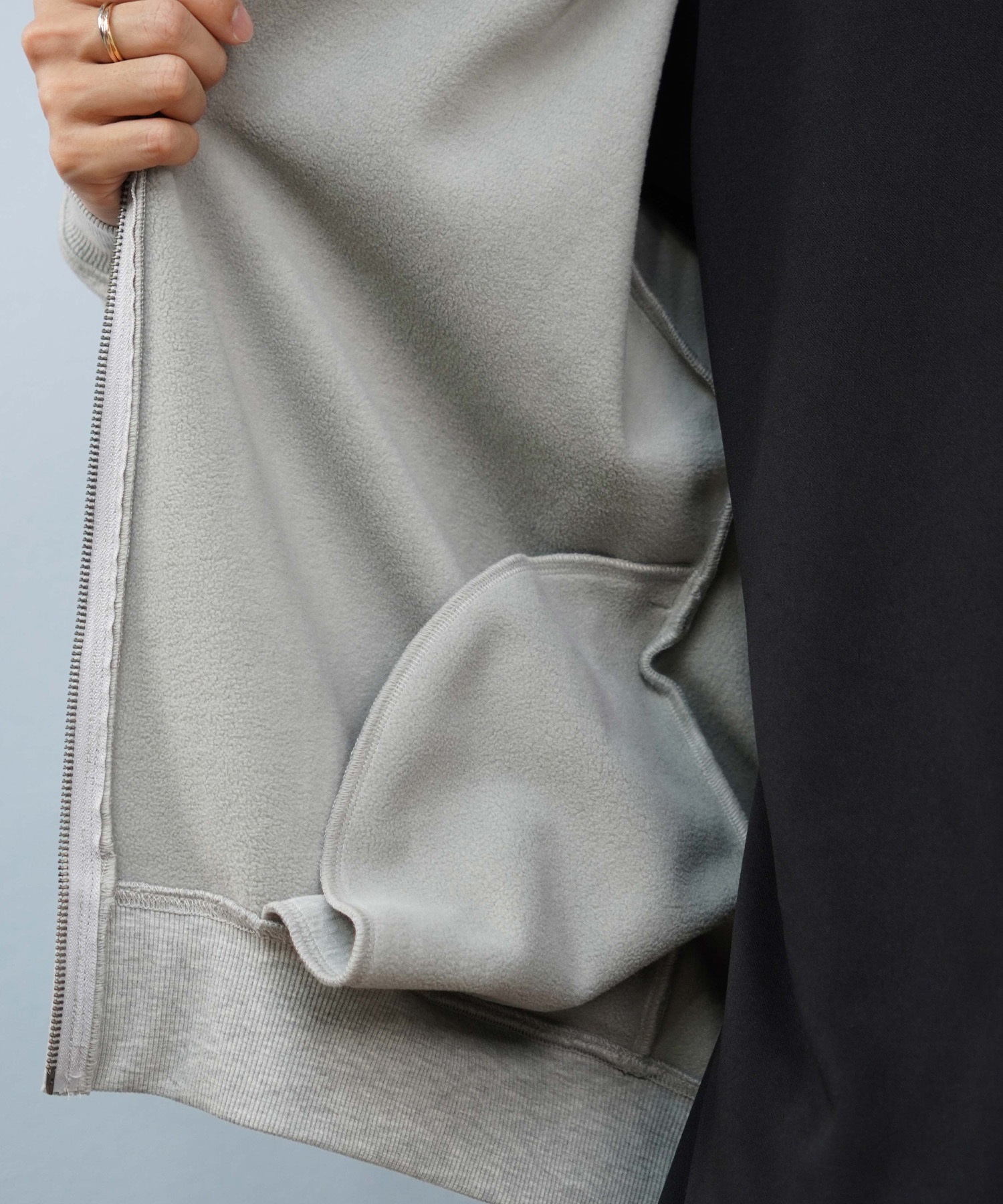 QUIKSILVER クイックシルバー ジップアップ パーカー メンズ バックプリント 防風 撥水 WR ICON OF SURF ZIP PK QZP254006(BLK-M)