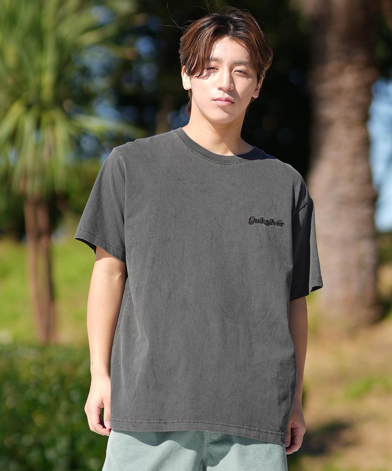 QUIKSILVER クイックシルバー 半袖 Tシャツ メンズ バック