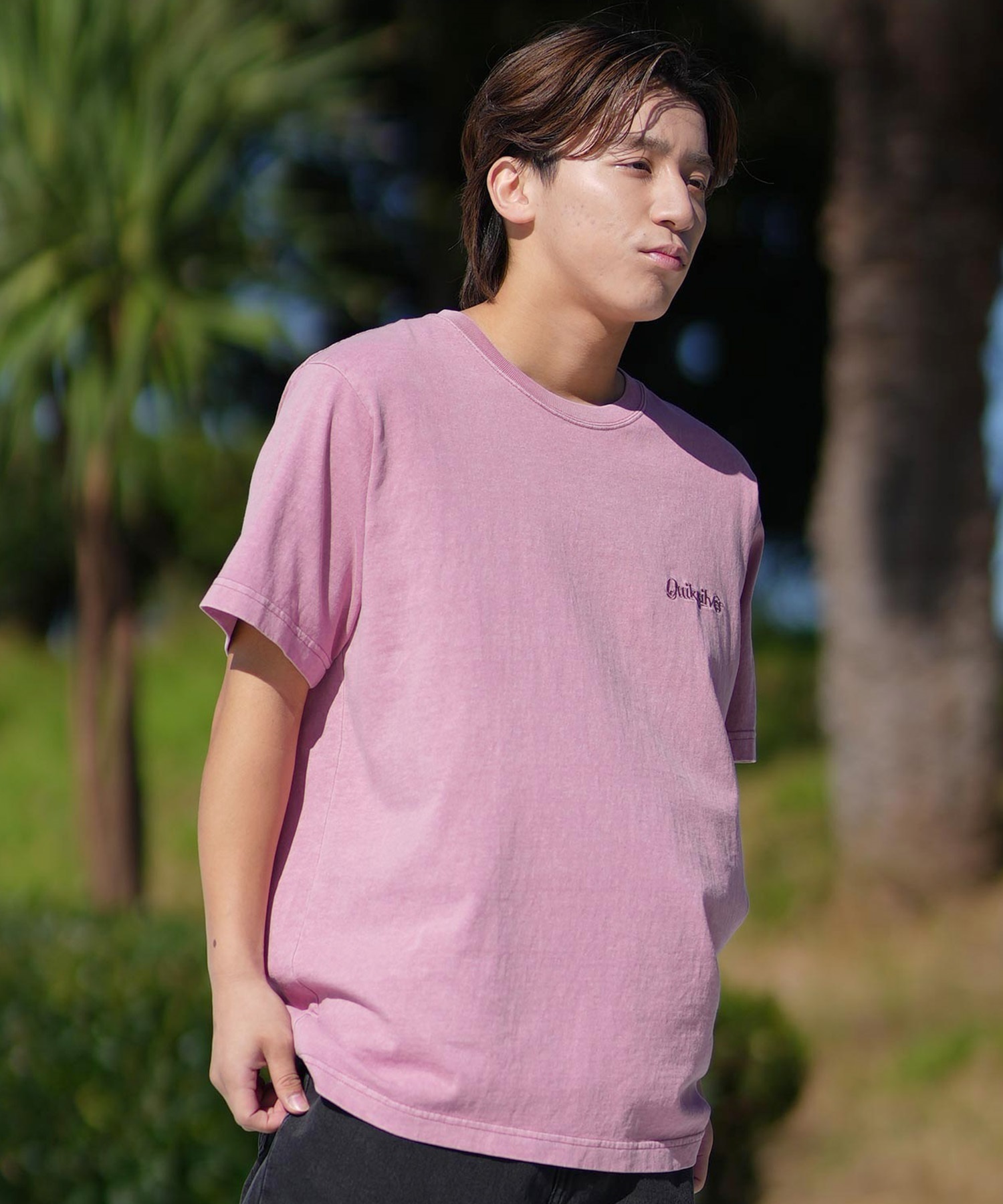 QUIKSILVER クイックシルバー 半袖 Tシャツ メンズ バック