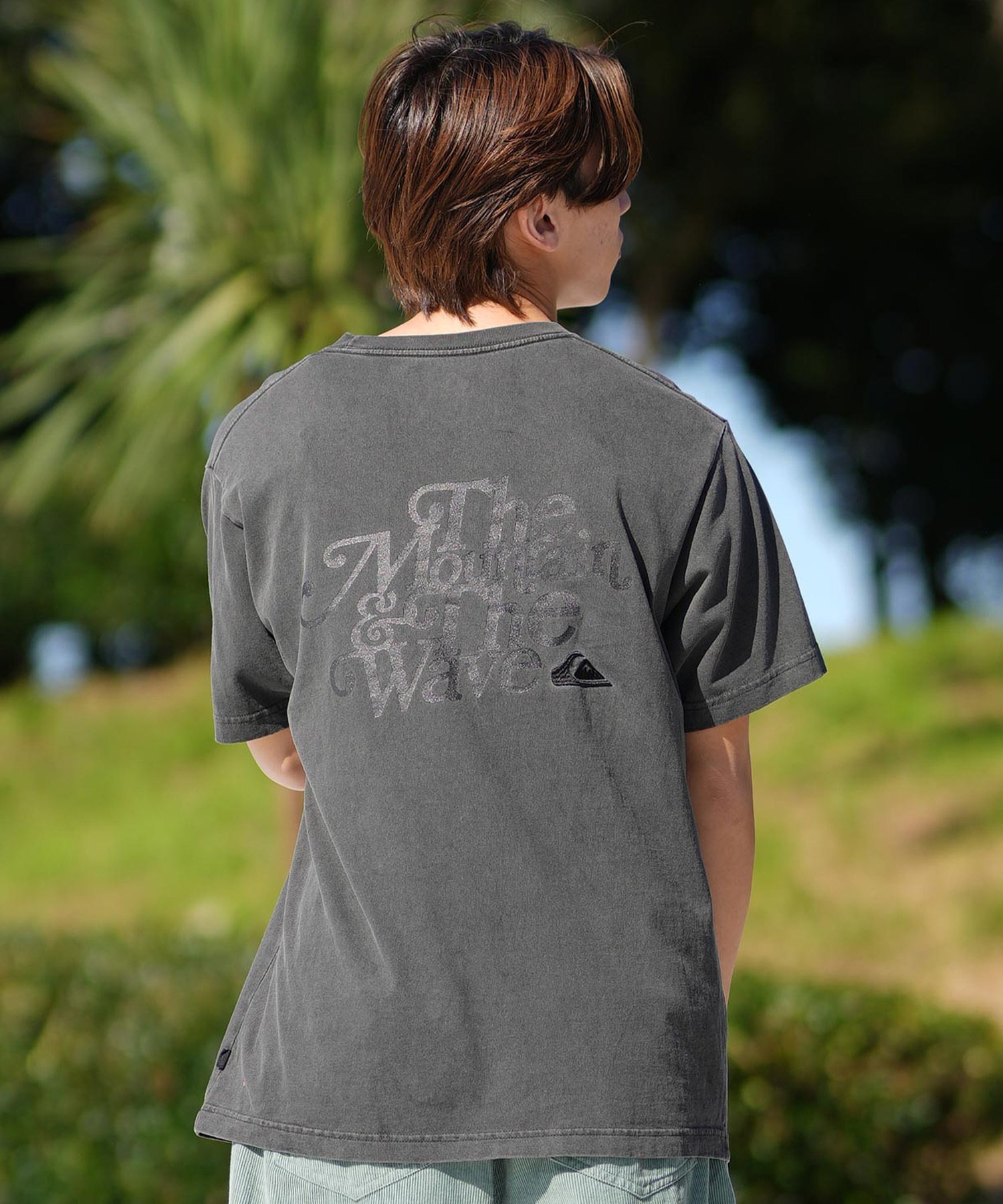 QUIKSILVER クイックシルバー 半袖 Tシャツ メンズ バック
