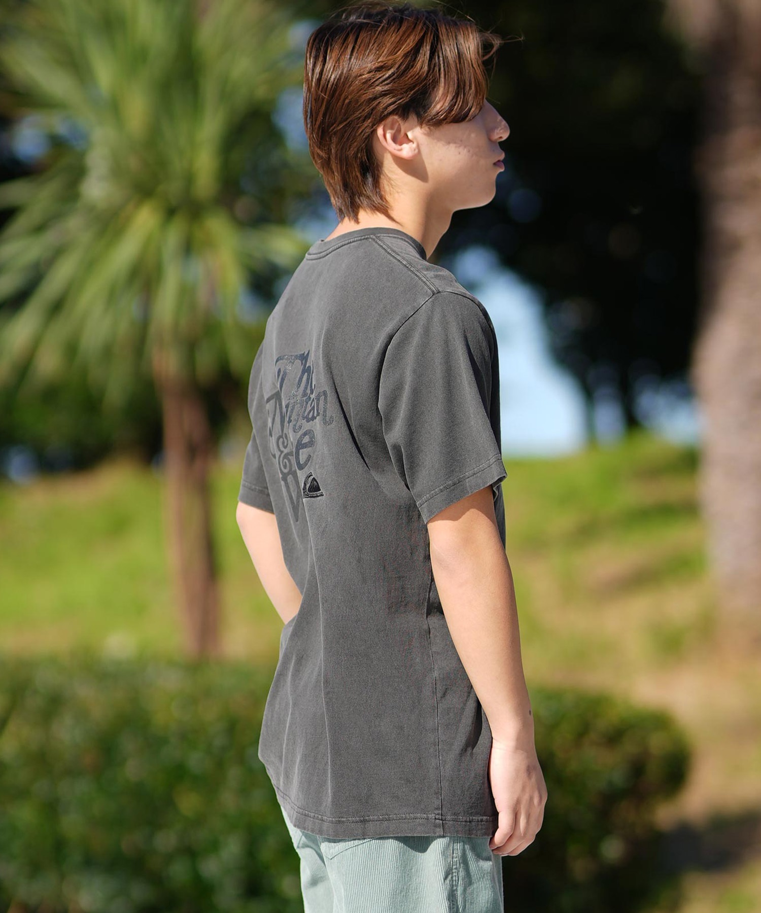QUIKSILVER クイックシルバー 半袖 Tシャツ メンズ バック