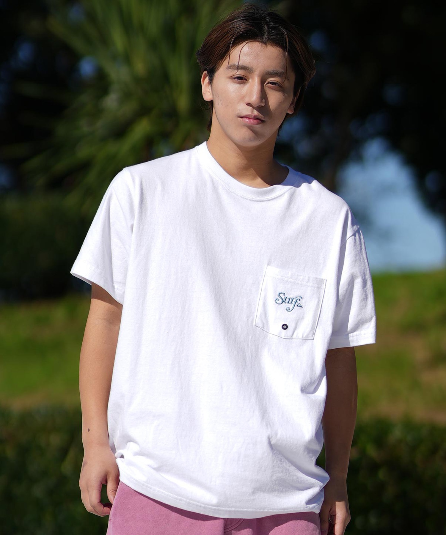 QUIKSILVER クイックシルバー 半袖 Tシャツ メンズ ポケットT QSD SURF
