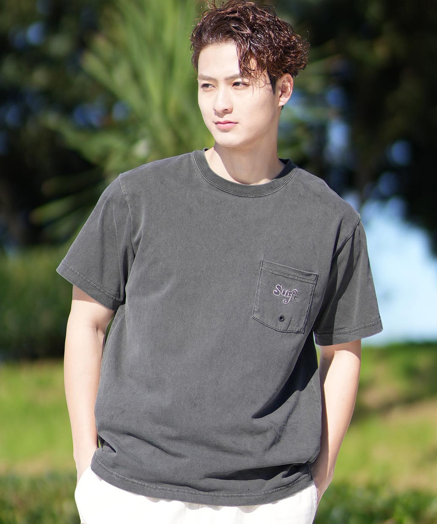 QUIKSILVER クイックシルバー 半袖 Tシャツ メンズ ポケットT QSD SURF