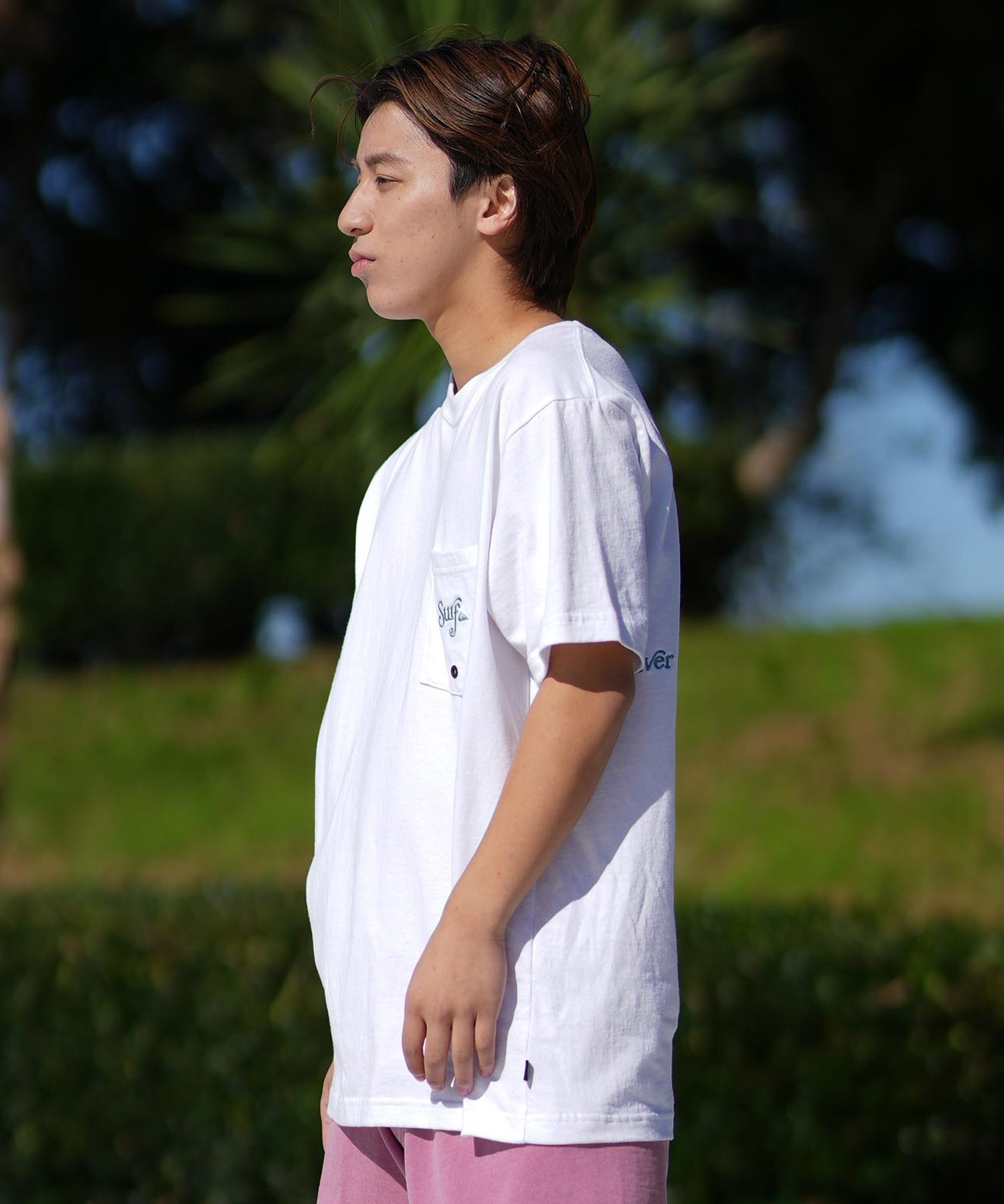 QUIKSILVER クイックシルバー 半袖 Tシャツ メンズ ポケットT QSD SURF 