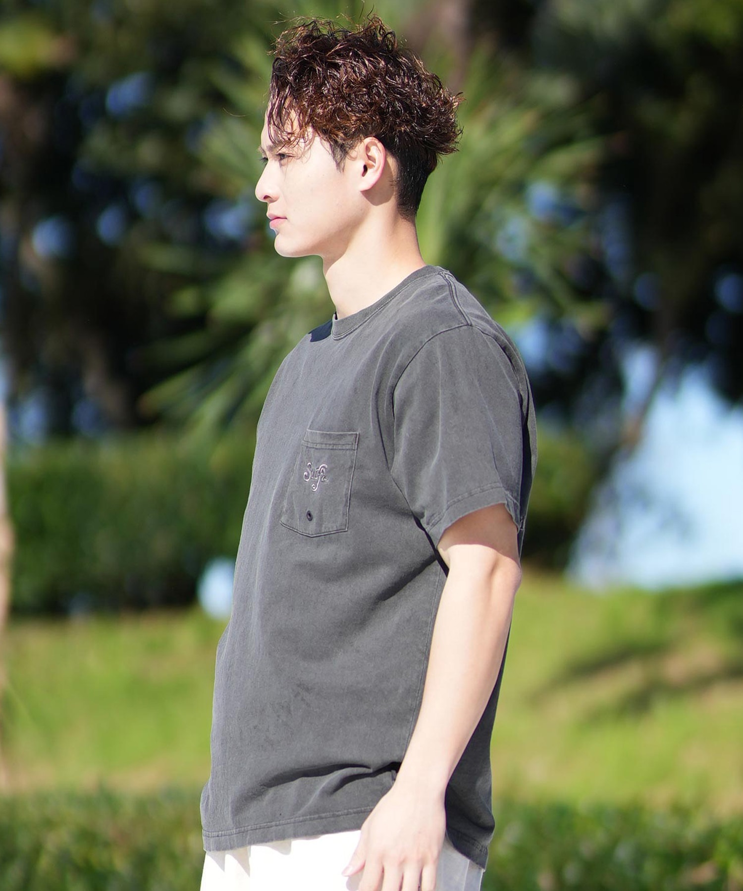 QUIKSILVER クイックシルバー 半袖 Tシャツ メンズ ポケットT