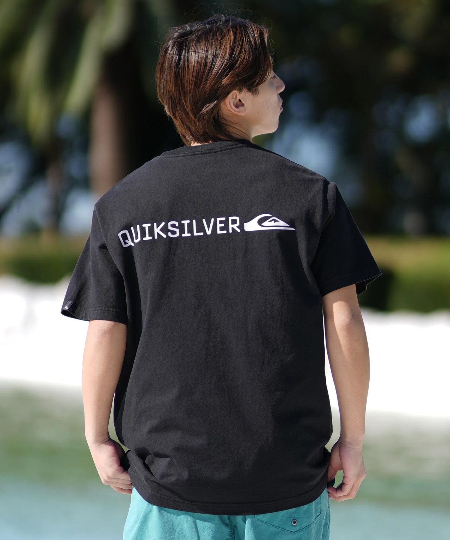QUIKSILVER クイックシルバー 半袖 Tシャツ メンズ ブランドロゴ DNA
