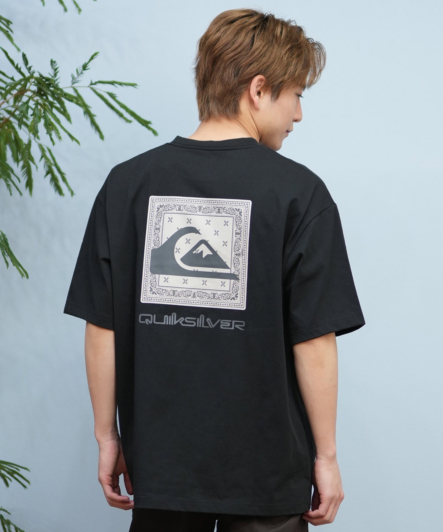 QUIKSILVER クイックシルバー 半袖 Tシャツ メンズ バック