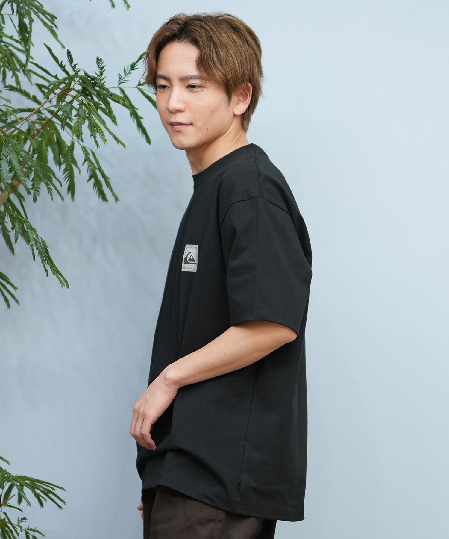 QUIKSILVER クイックシルバー 半袖 Tシャツ メンズ バックプリント