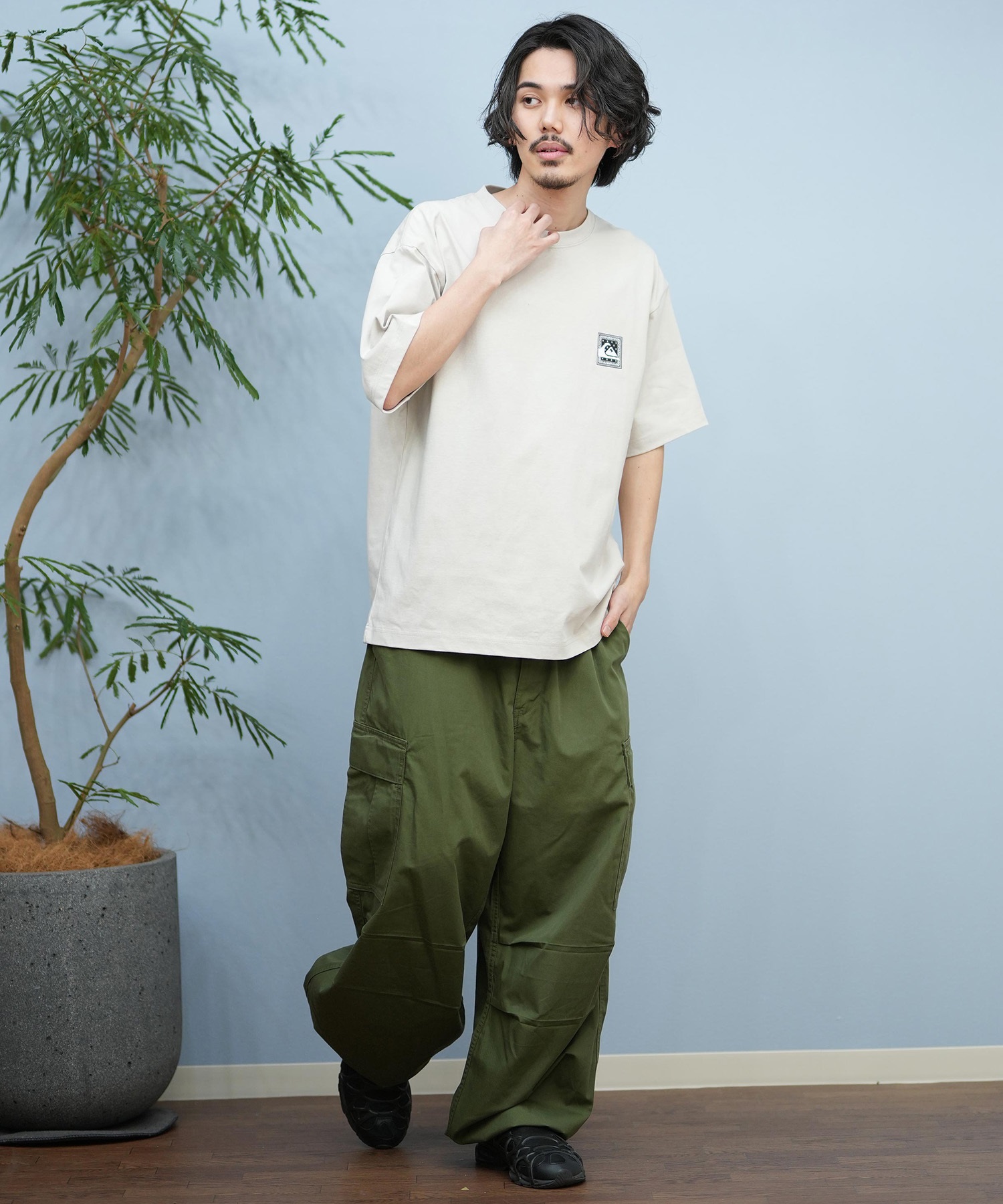 QUIKSILVER クイックシルバー 半袖 Tシャツ メンズ バック