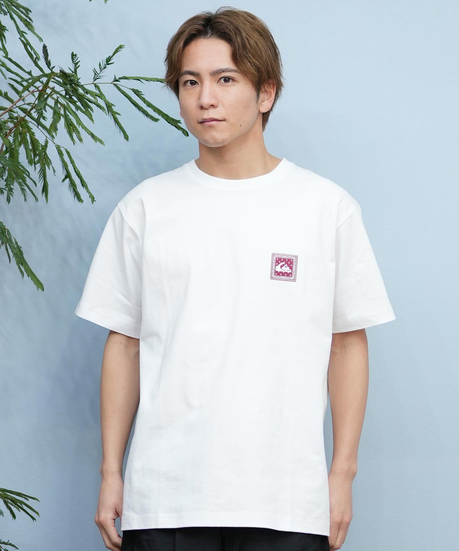 MSGM シルバーボックスロゴTシャツ MSGM（エムエスジーエム） MSGM Tシャツ 半袖 トップス ブラック