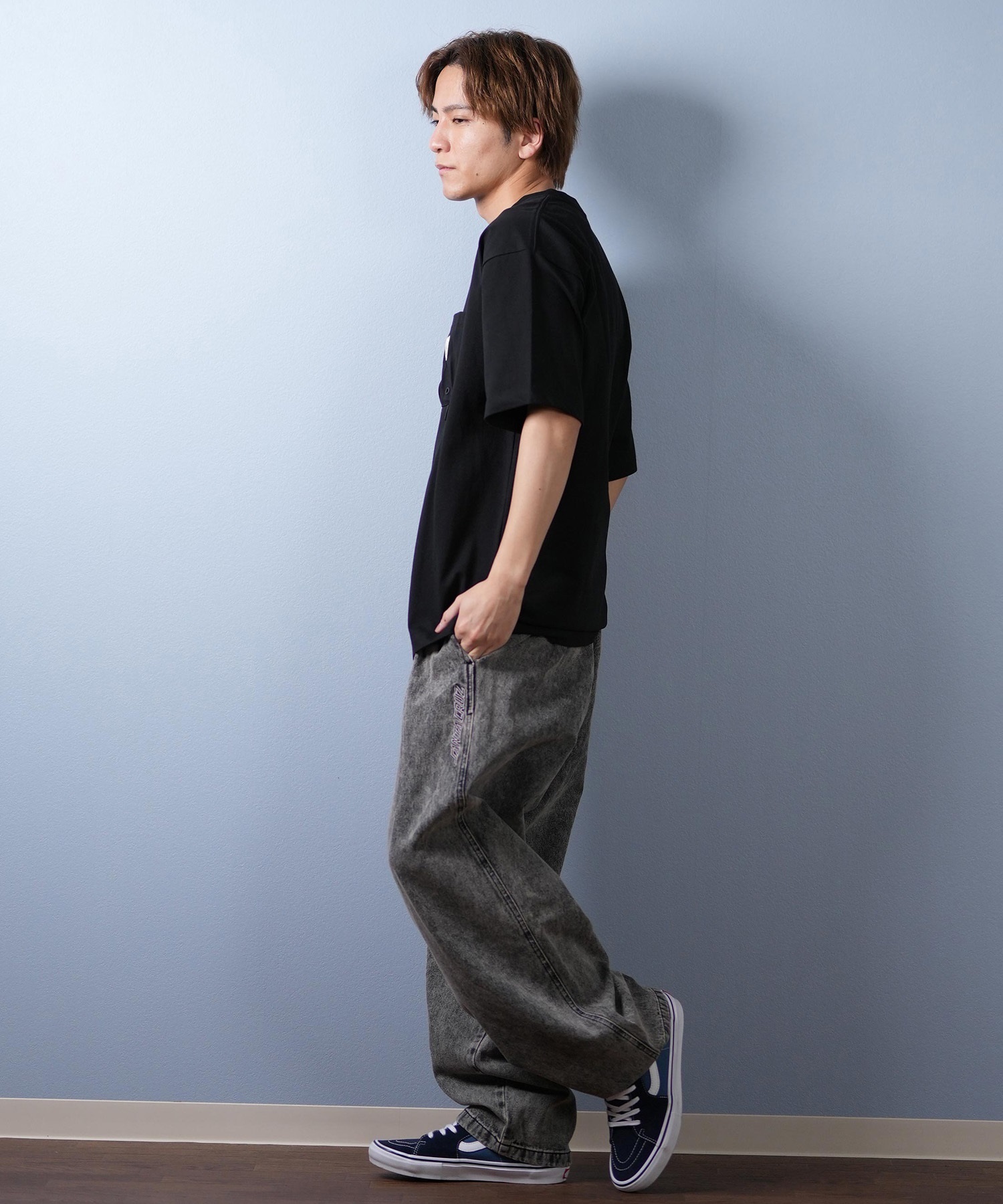 QUIKSILVER クイックシルバー 半袖 Tシャツ メンズ ポケT ワンポイント