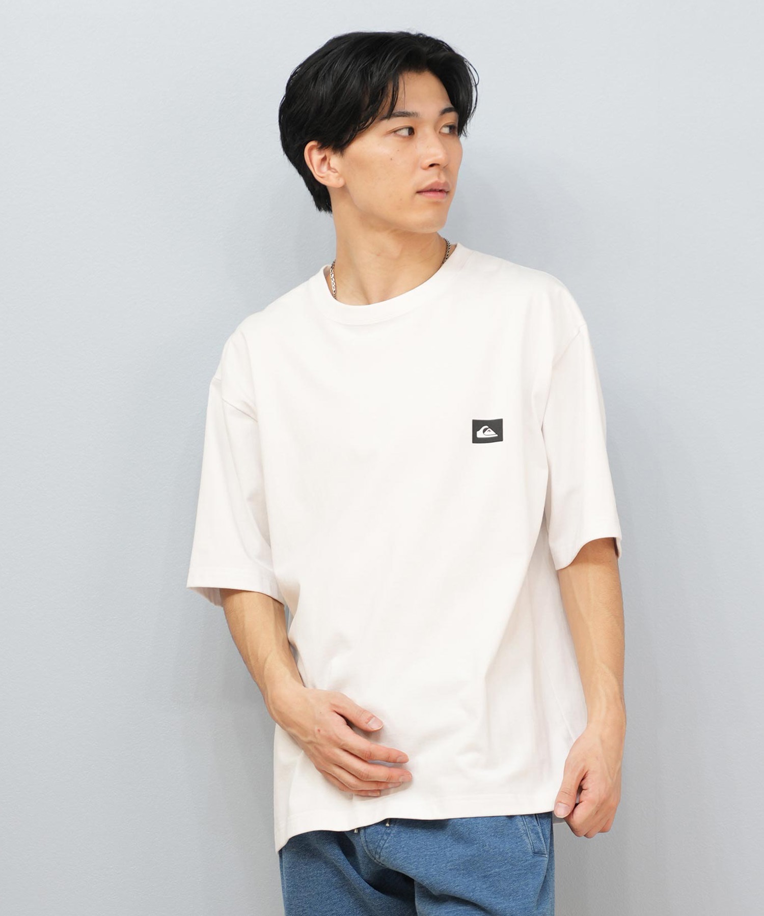 QUIKSILVER クイックシルバー 半袖 Tシャツ メンズ ロゴ バック