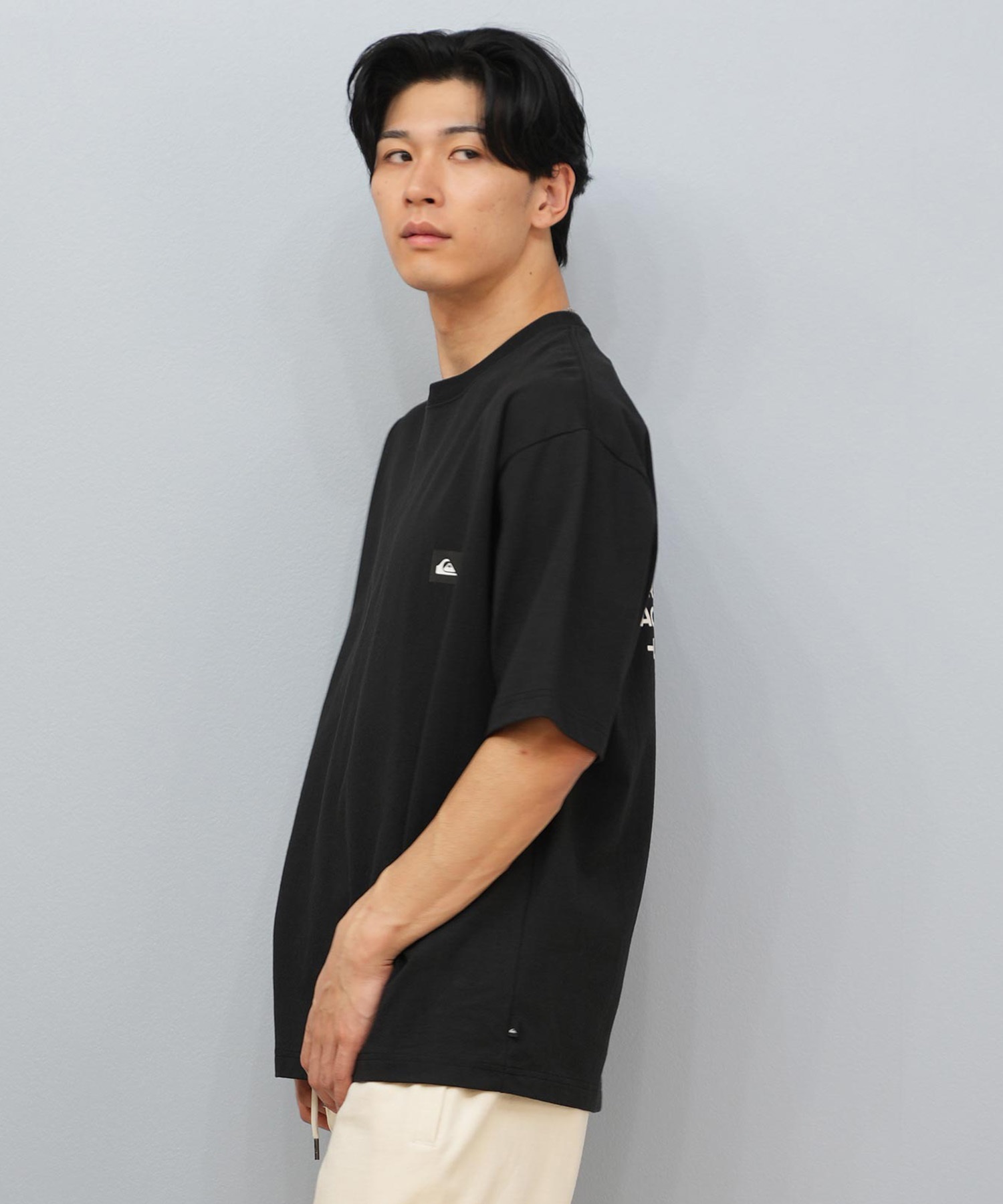 QUIKSILVER クイックシルバー 半袖 Tシャツ メンズ ロゴ バック