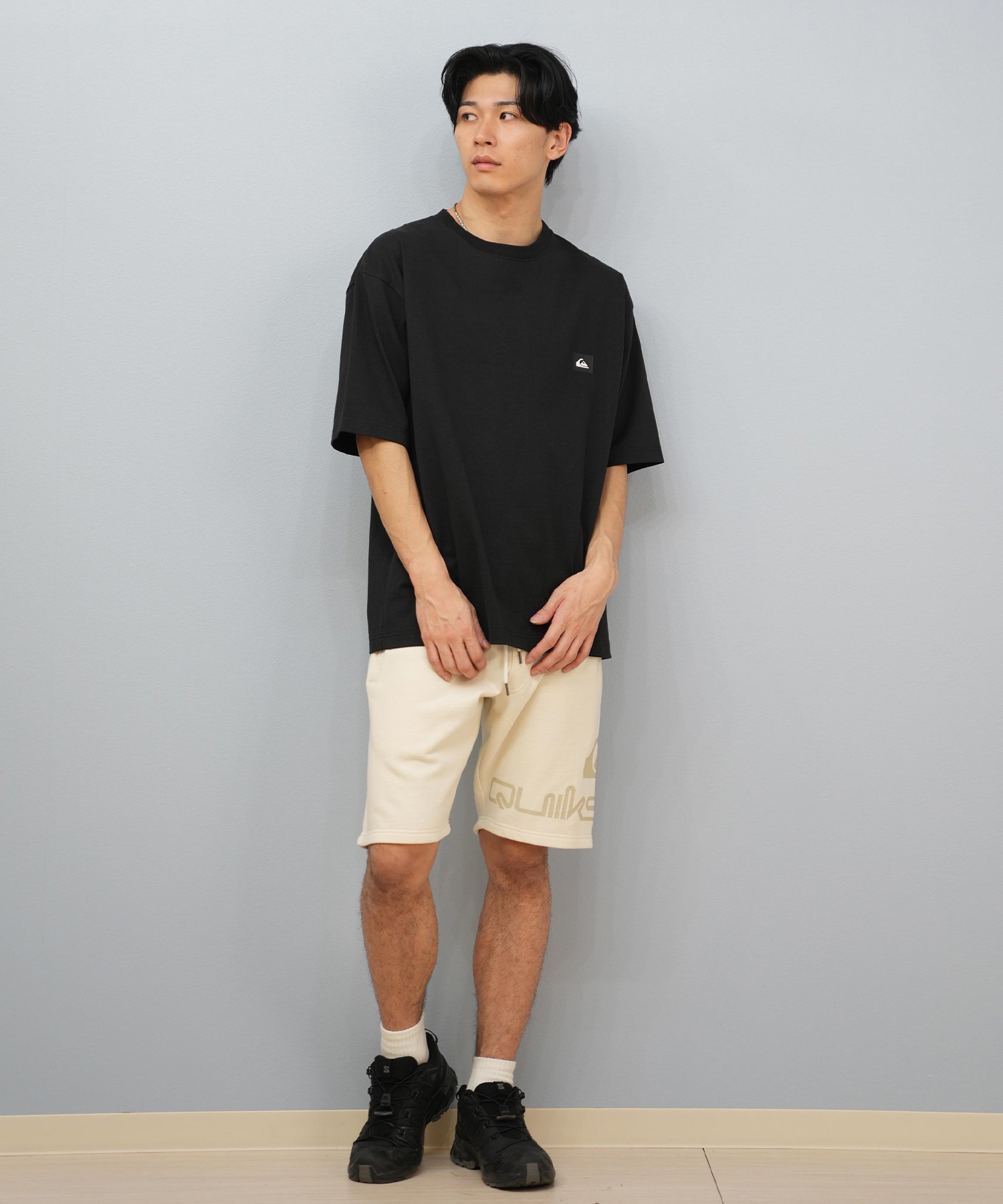 QUIKSILVER クイックシルバー 半袖 Tシャツ メンズ ロゴ バック