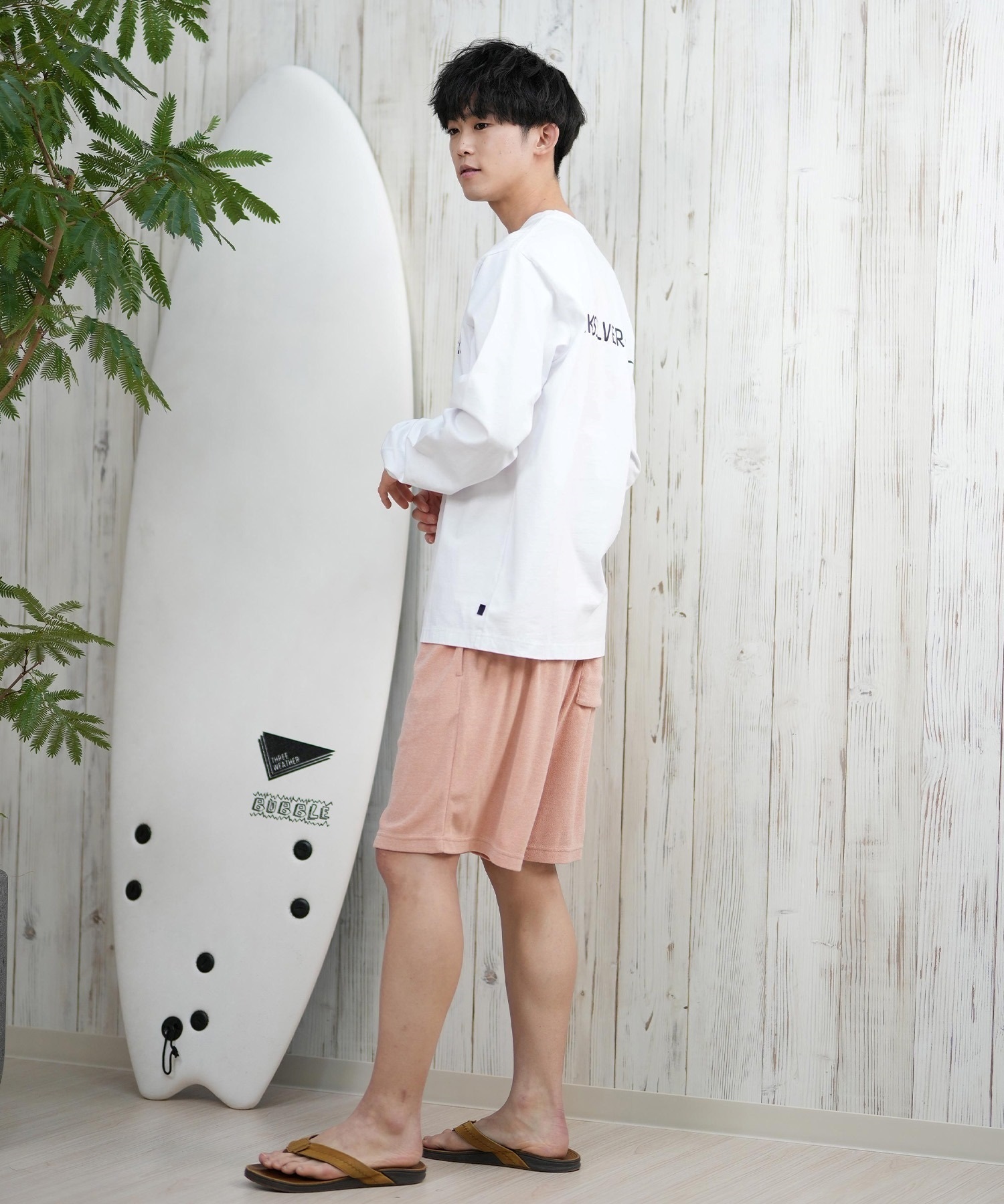 QUIKSILVER クイックシルバー メンズ 長袖Tシャツ ロンT シンプル ユニ