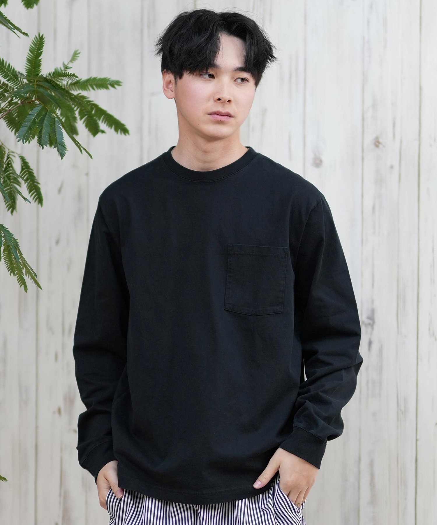 QUIKSILVER クイックシルバー メンズ 長袖Tシャツ ロンT