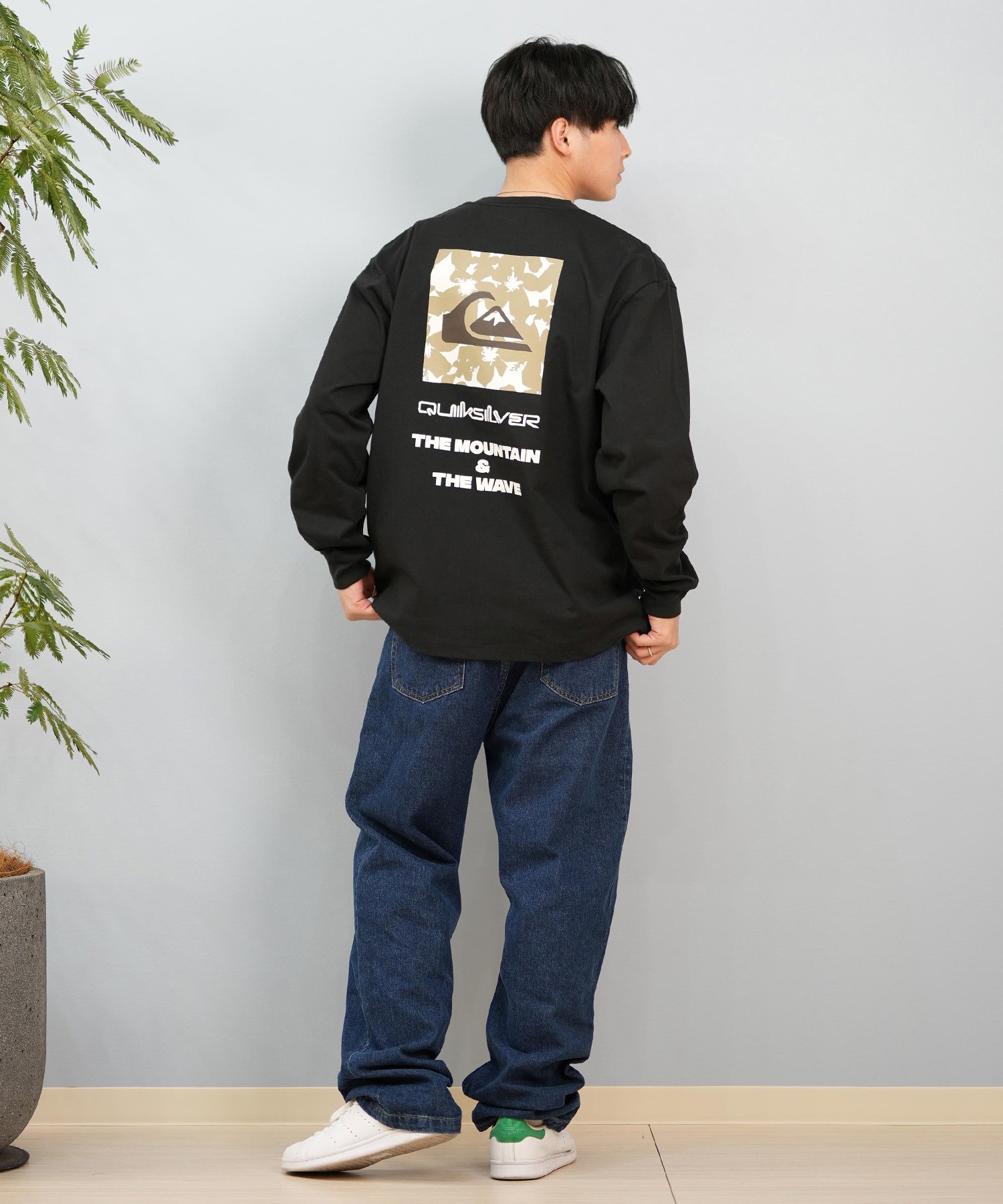 USA製 QUIKSILVER クイックシルバー　オールド　ボーダー　ロンT 専用90s USA製クイックシルバーQuiksilver ボーダーTシャツ 総柄