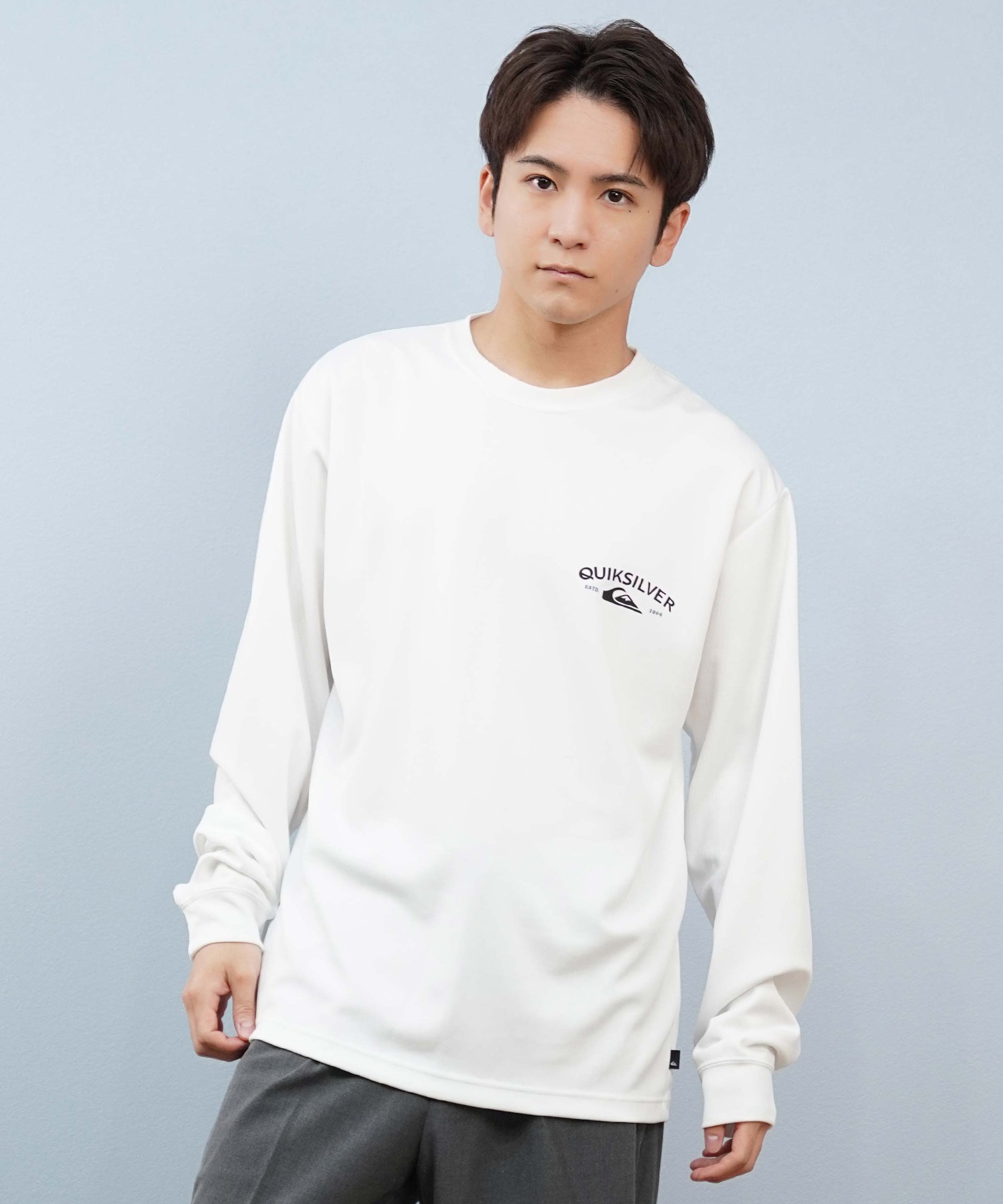 QUIKSILVER クイックシルバー 長袖 Tシャツ ロンT メンズ バック