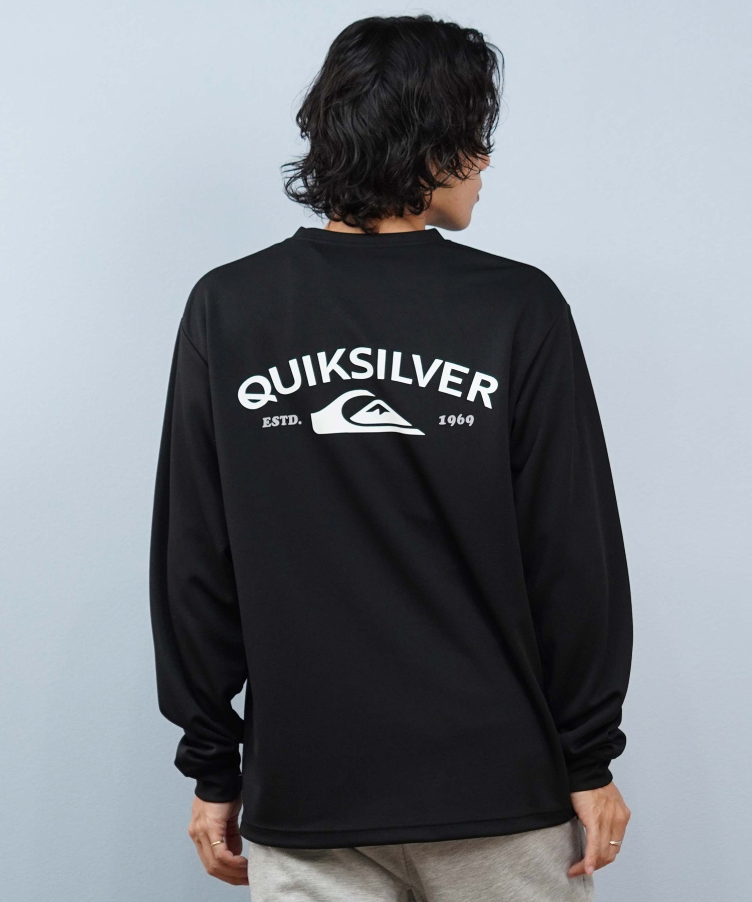 QUIKSILVER クイックシルバー 長袖 Tシャツ ロンT メンズ バック
