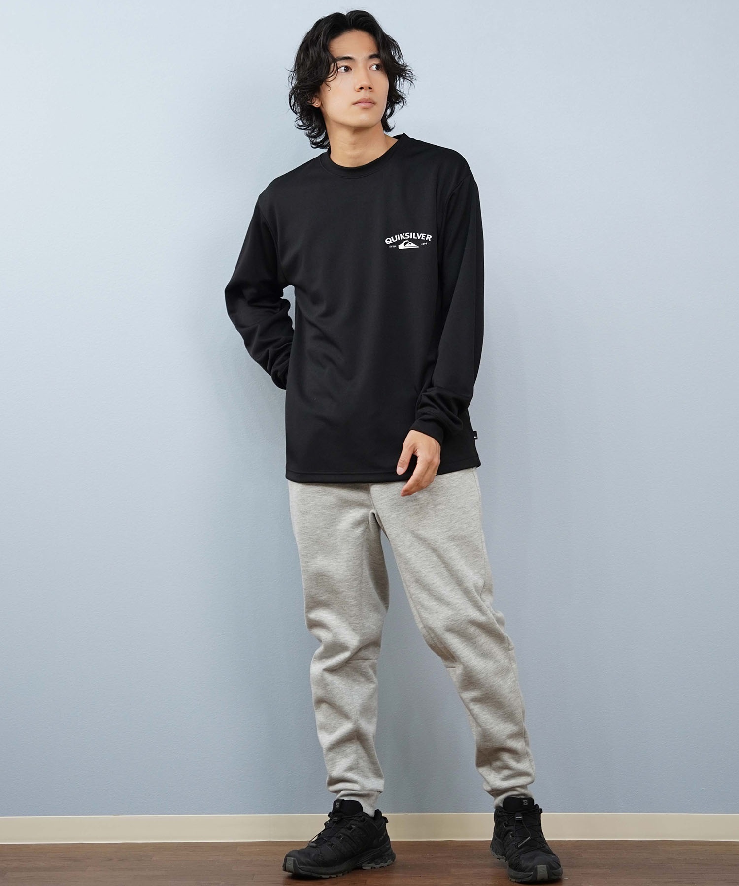 QUIKSILVER クイックシルバー 長袖 Tシャツ ロンT メンズ バック