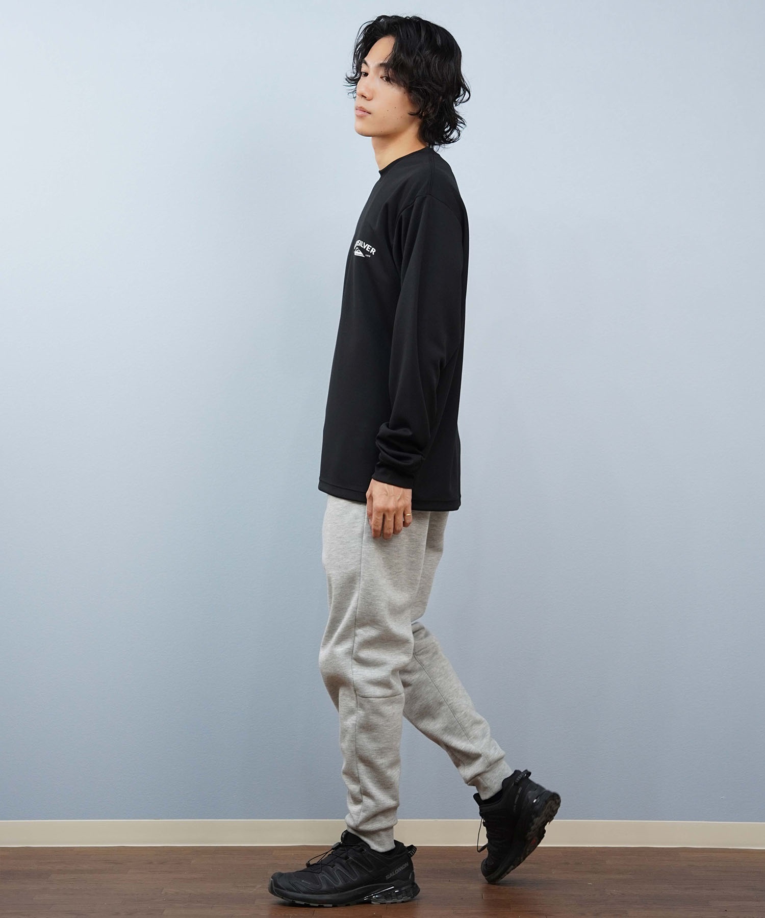 QUIKSILVER クイックシルバー 長袖 Tシャツ ロンT メンズ バック