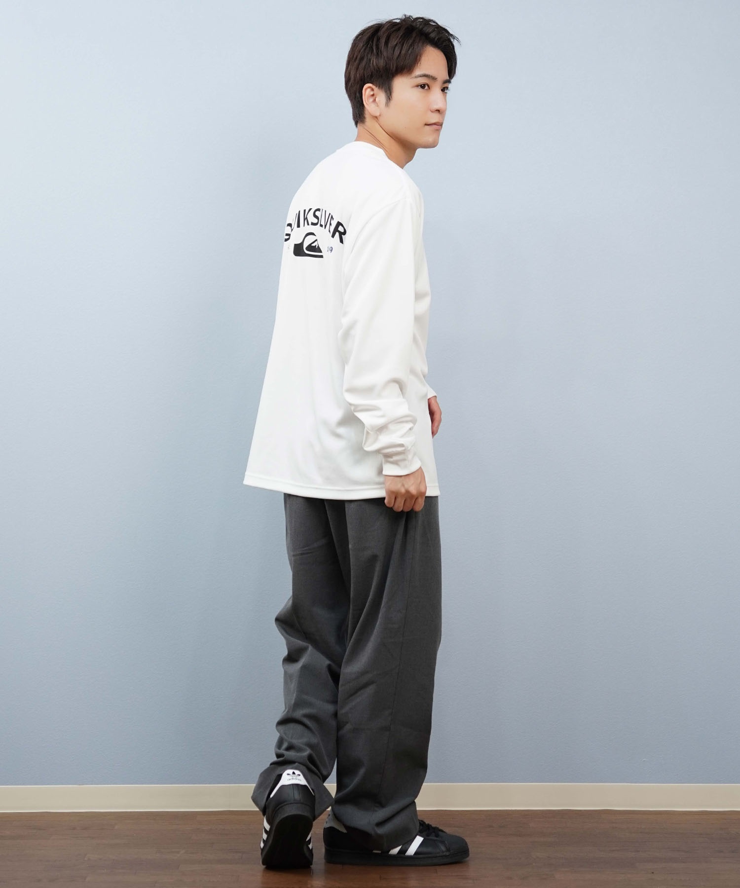 QUIKSILVER クイックシルバー 長袖 Tシャツ ロンT メンズ バック