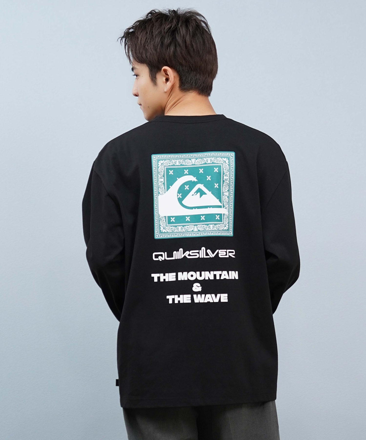 QUIKSILVER クイックシルバー 長袖 Tシャツ ロンT メンズ バック