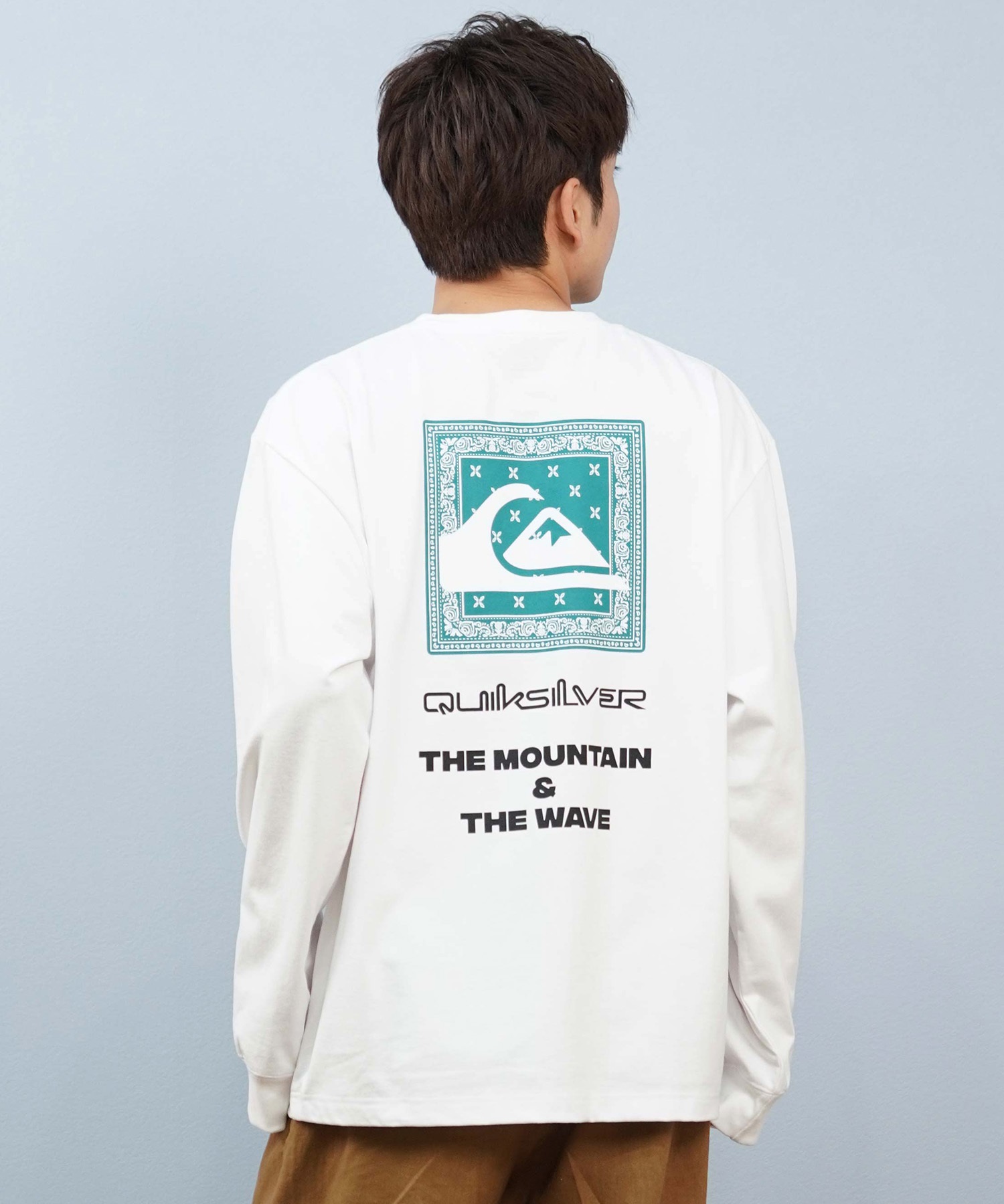 QUIKSILVER クイックシルバー 長袖 Tシャツ ロンT メンズ バック
