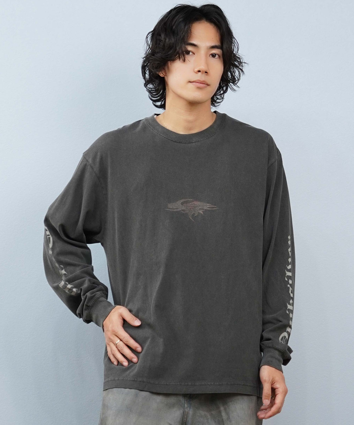QUIKSILVER クイックシルバー 長袖 Tシャツ ロンT メンズ ロゴ MK OLD