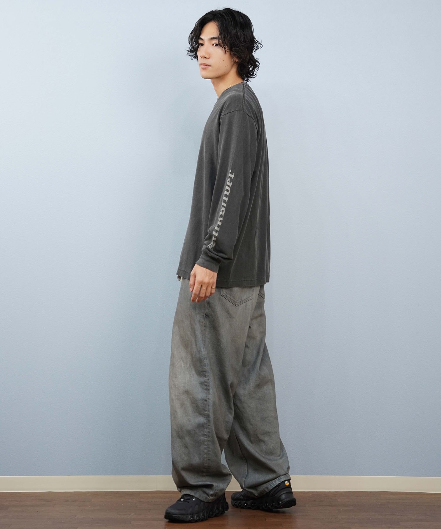 QUIKSILVER クイックシルバー 長袖 Tシャツ ロンT メンズ ロゴ MK OLD