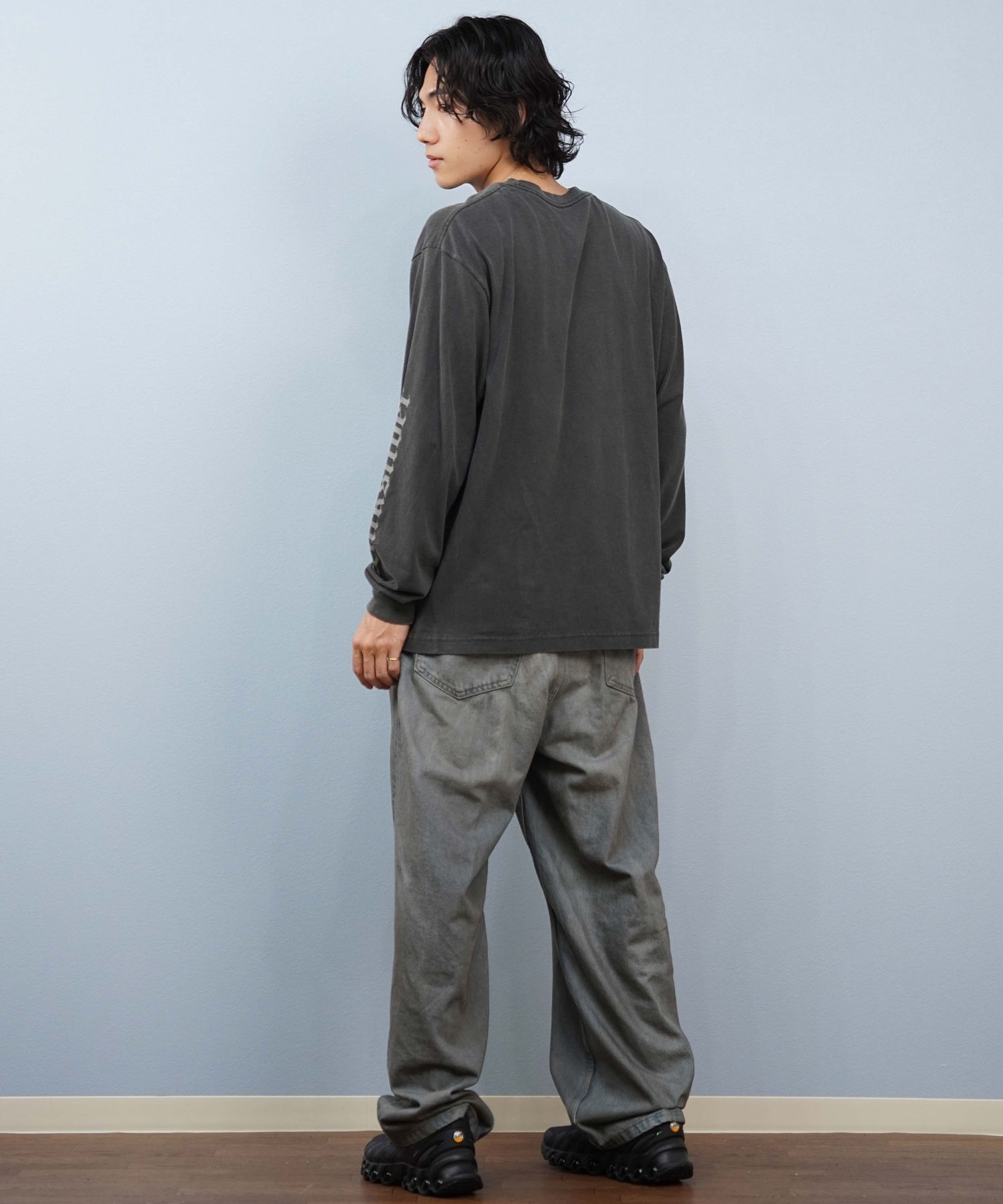 QUIKSILVER クイックシルバー 長袖 Tシャツ ロンT メンズ ロゴ MK OLD