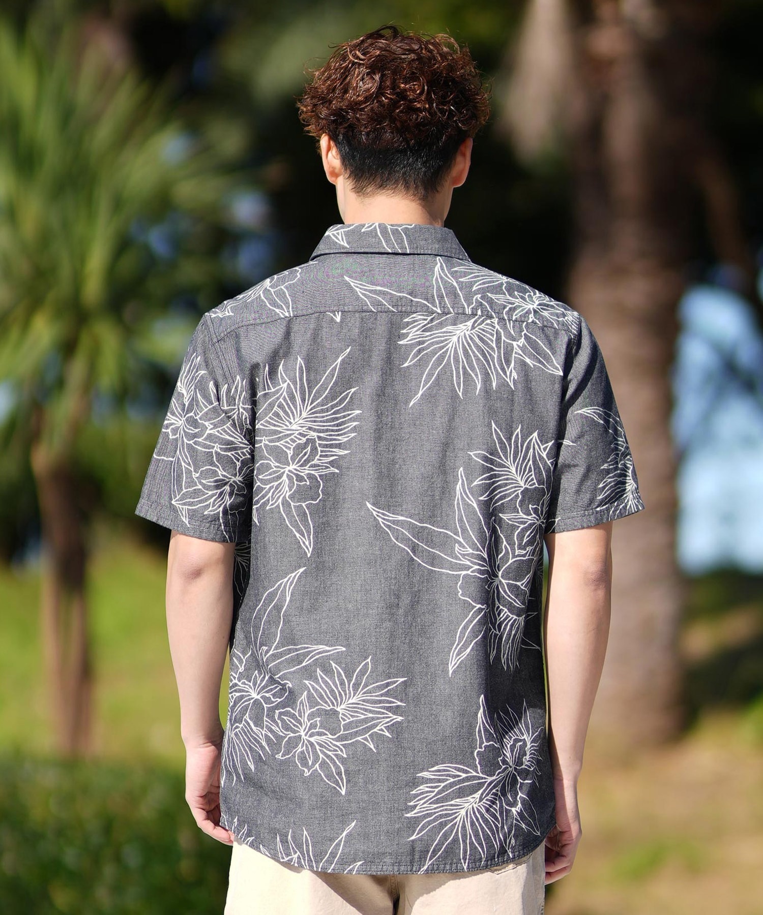 QUIKSILVER クイックシルバー 半袖 シャツ メンズ アロハシャツ