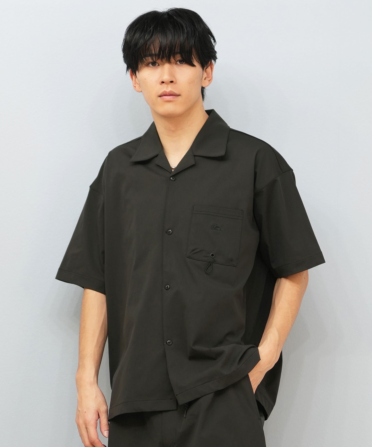 QUIKSILVER クイックシルバー 半袖 シャツ メンズ ポケット ワン