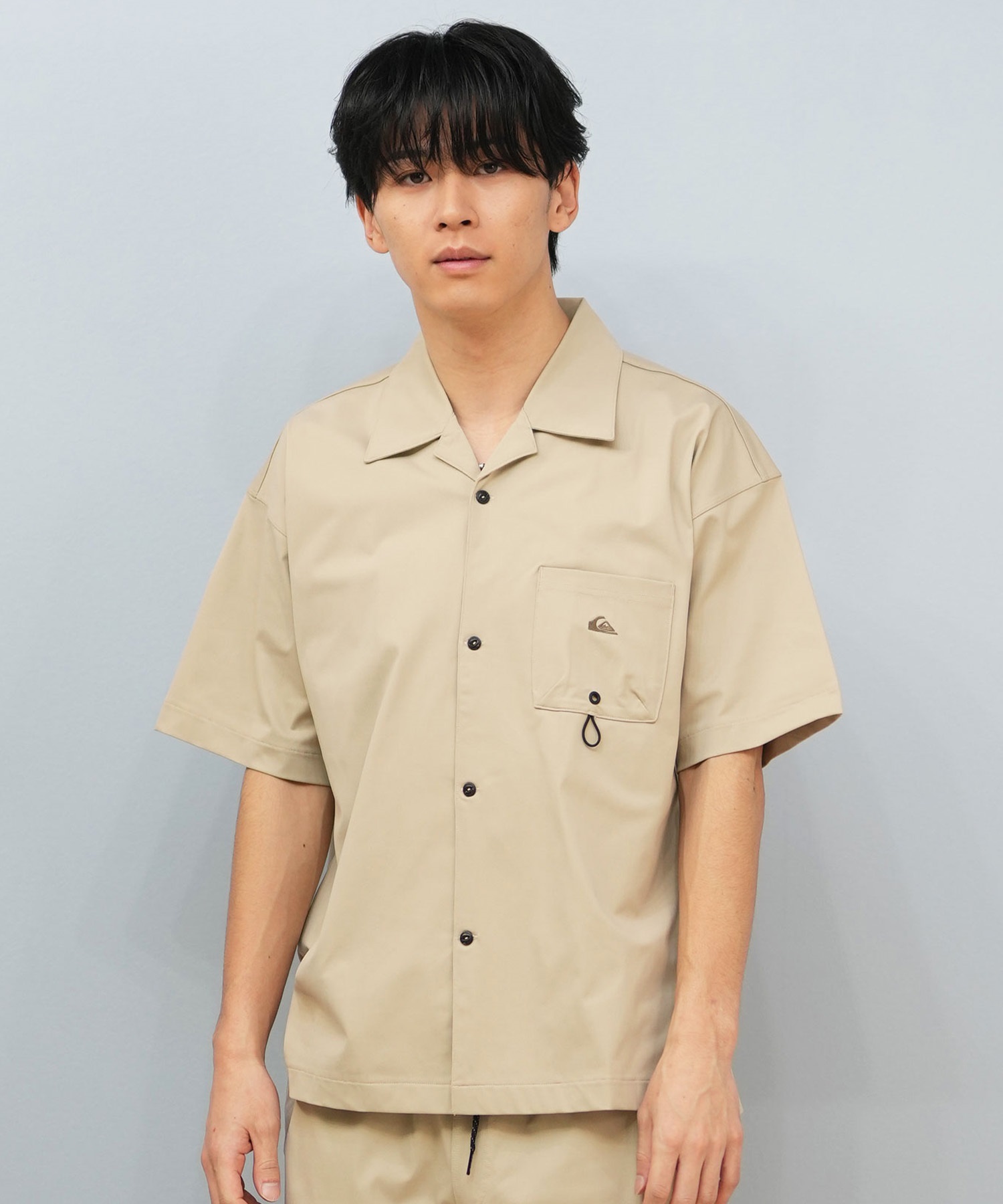 QUIKSILVER クイックシルバー 半袖 シャツ メンズ ポケット ワン
