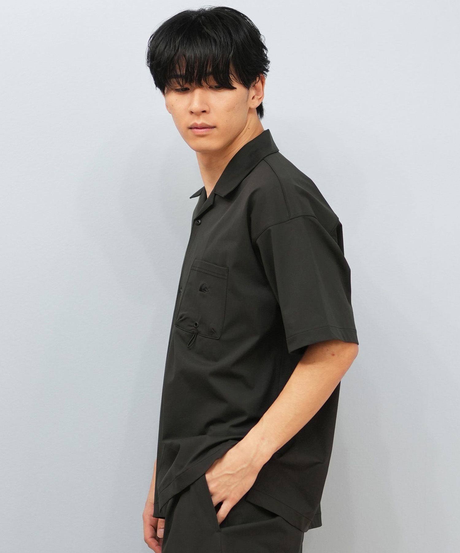 QUIKSILVER クイックシルバー 半袖 シャツ メンズ ポケット ワン