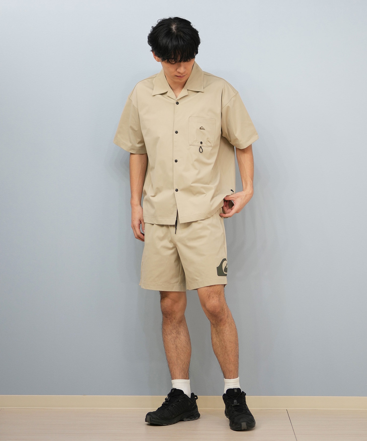 QUIKSILVER クイックシルバー 半袖 シャツ メンズ ポケット ワン
