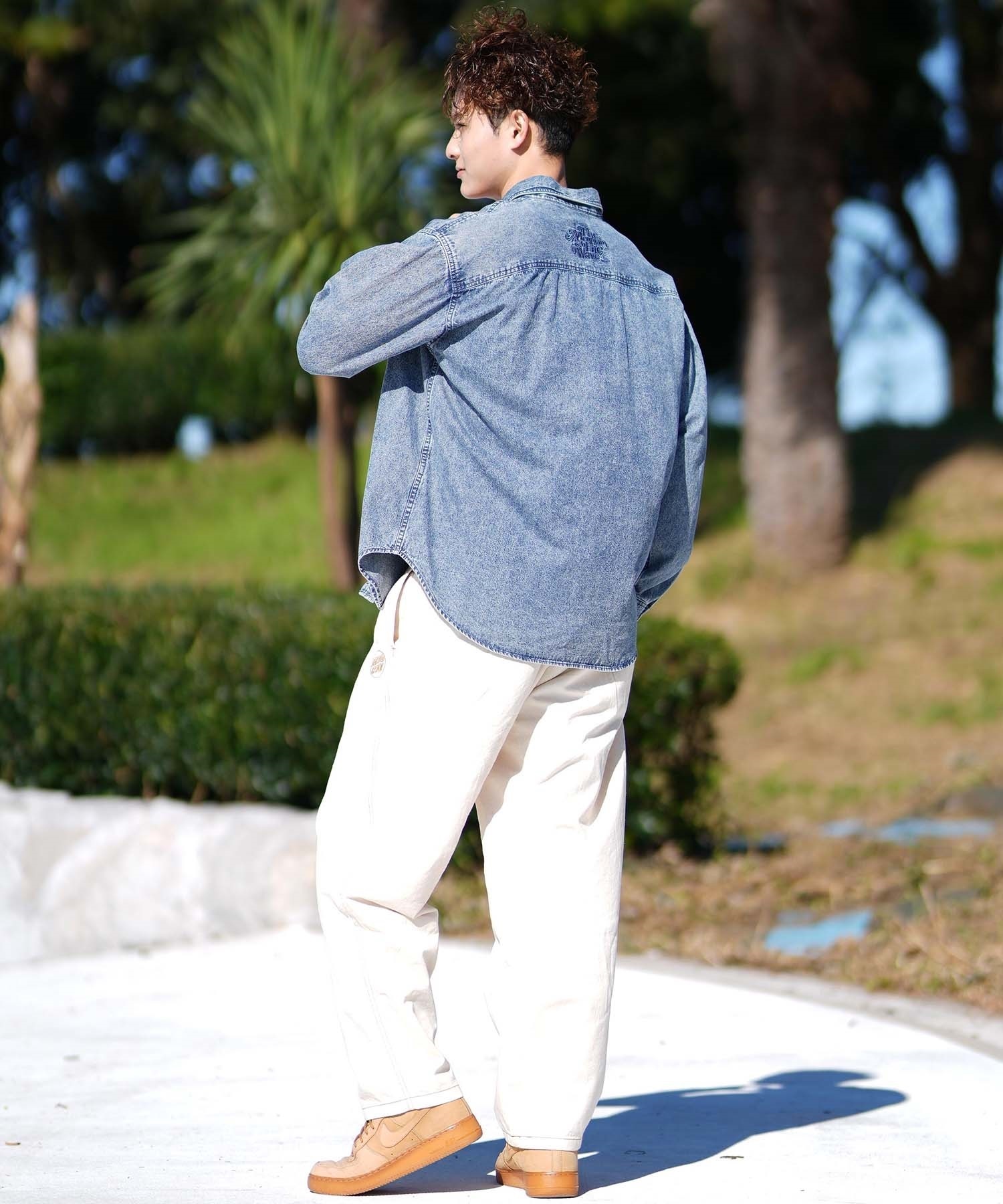 QUIKSILVER クイックシルバー 長袖 シャツ メンズ デニムシャツ ワン