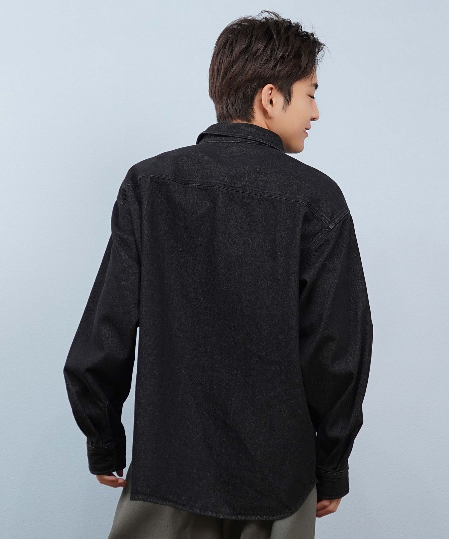 QUIKSILVER クイックシルバー 長袖 シャツ メンズ デニムシャツ