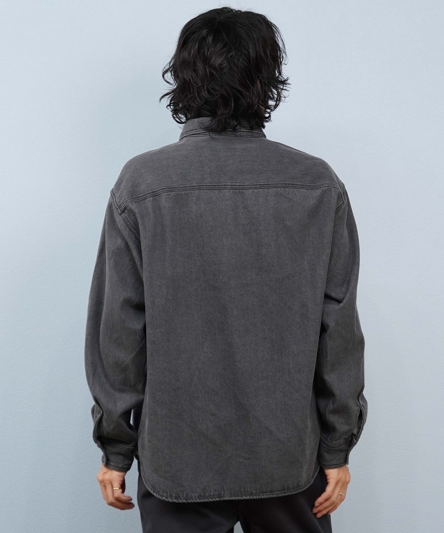 QUIKSILVER クイックシルバー 長袖 シャツ メンズ デニムシャツ